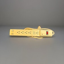 Power Sentry 6 Outlet Power Strip Surge Protector W/Cable 3  Cord Reset Button