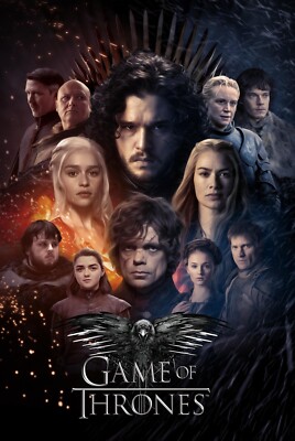 Game of Thrones: Season TV Series Poster 2019 11x17 Inches