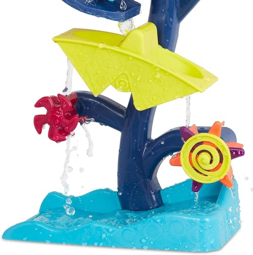 B. Spielzeug von Battat - Eule über Wasserfälle Wasserrad - Bild 2 von 5