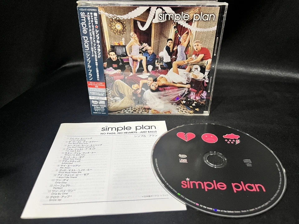 Simple Plan No Pads, No Helmets...Just Balls Japan OBI CD (Lava 2002) Pop Punk - Image 2 of 4