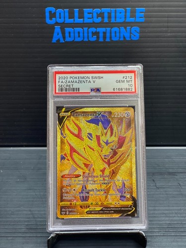 Zamazenta V graded PSA 10 for sale on eBay