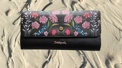 Desigual/Geldbörse/Umhängertasche - Wallet Bag Flowers Wendegeldbörse 19SAYPX1