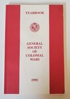 Yearbook, General Society of Colonial Wars, 1995 Vol 46 #1