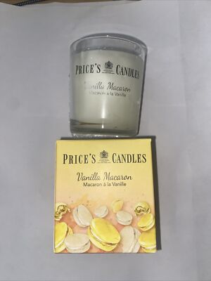 Preise Kerzen Vanille Macaron 170 g 45 Stunden Brenndauer