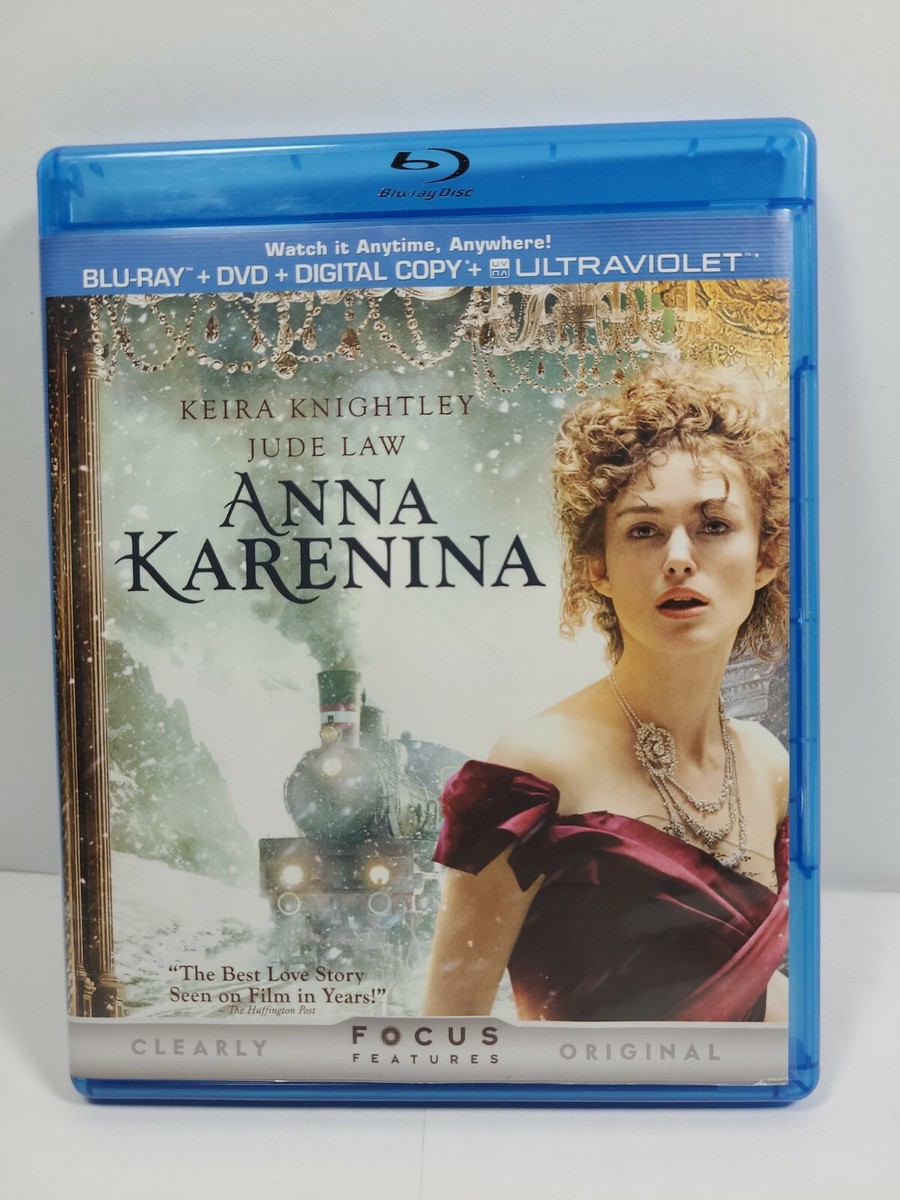 Anna Karenina (Blu-ray/DVD, 2013, 2-Disc Set) Keira