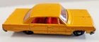 Vintage Lesney Matchbox Series No. 20 Chevrolet Impala Taxi Car Made In England