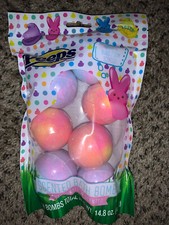 Peeps Scented Bath Bombs Marshmallow Berry Bubble Gum scent 7 Pack easter gift