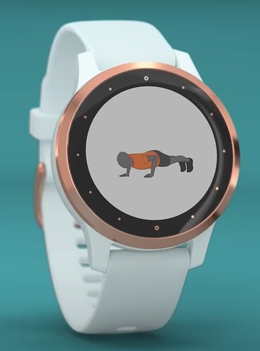 vivoactive 4s white gold