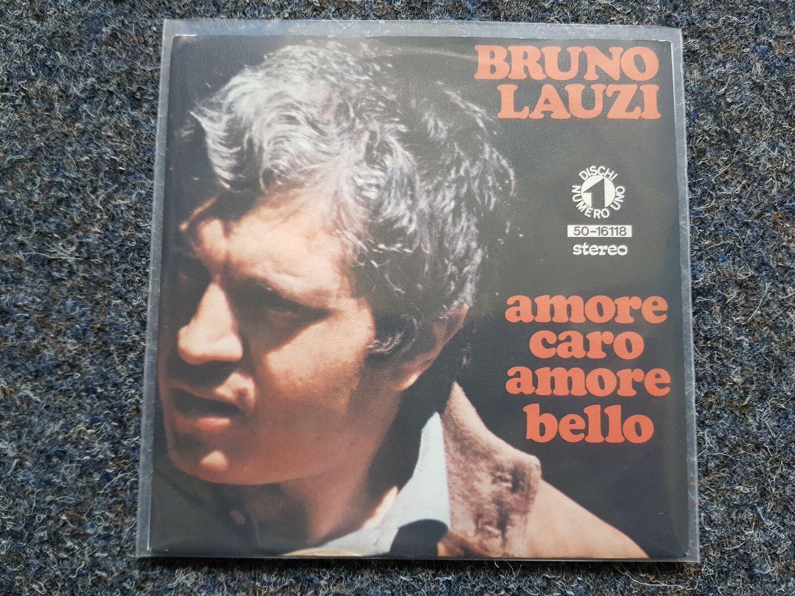 7"" Single Vinyl Bruno Lauzi - Amore caro, amore bello GERMANY