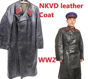 soviet leather coat