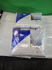 BEDGARD TWIN 38X75X15 MATTRESS PAD-50/50 EASY CARE COVER-LOT OF 2