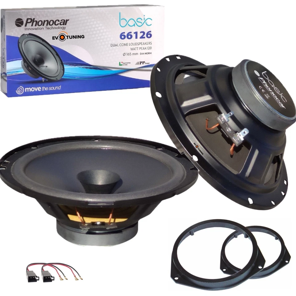 Kit 2 Casse Altoparlanti Phonocar Anteriori per Mercedes Classe A W169  120W - Immagine 2 di 4