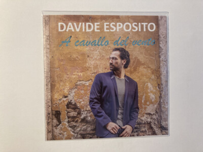 CD SINGLE PROMO DAVIDE EXPOSITO A CAVALLO DEL VENTO Acetat Sleeve 1 Tracks