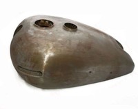 Neu AEspares Ariel Twin Plunger Kraftstofftank Ersatzteil Stahl