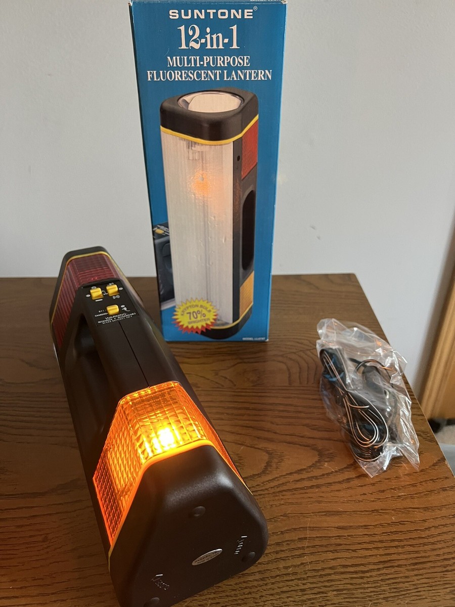 Vintage 12-in-1 Multi-purpose Lantern Suntone Fluorescent Camping