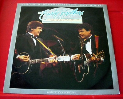 Everly Brothers Devoted To You/Ebony Eyes/Love Hurts (Medley) 12'' PC 1983 VINYL