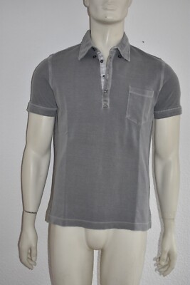 JOOP! * edles Polohemd Poloshirt in Grau INT S - Baumwolle - hervorragend