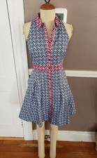 Gorgeous Multicolor Button-Up Anthropologie Dress W/Pockets By Maeve!! Size 4!!