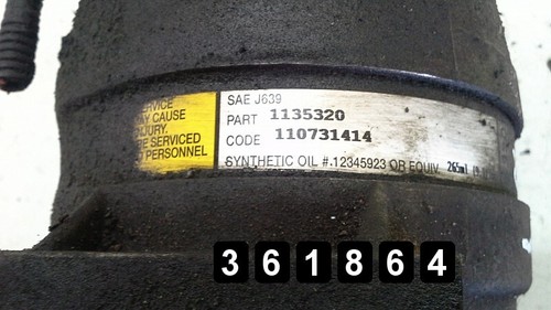 2003 RENAULT LAGUNA KLIMAKOMPRESSOR DIESEL 2200DCI SAEJ639 1135320