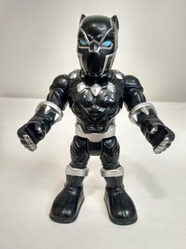 2018 Playskool Marvel Super Hero Adventure Black Panther Hasbro 5" Action Figure - Picture 2 of 7