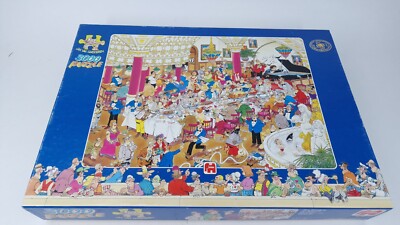 Jan van Haasteren Puzzle 3000 Pieces The Wedding Complete