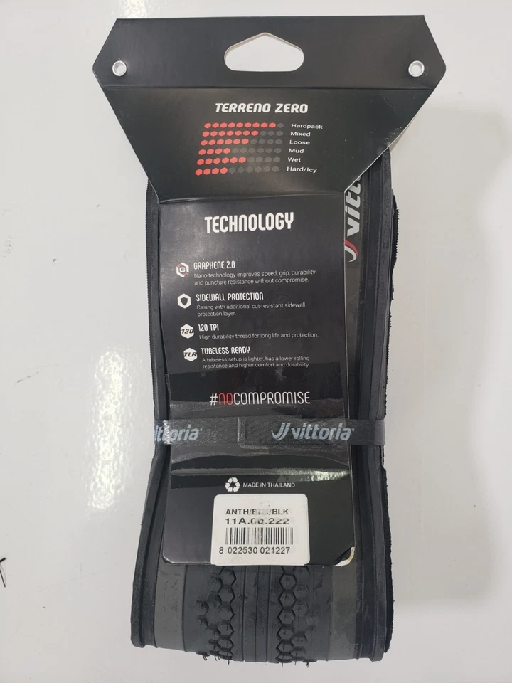 Бескамерная шина Vittoria Terreno Zero 700x35 для гравия/циклокросса 11A.00.222 - Изображение 3 из 3