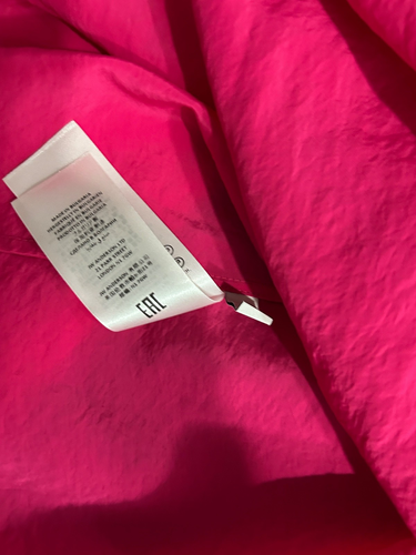 JW Anderson Sz 0 Fuchsia Pink open back asymmetric taffeta halter-neck Dress - Picture 11 of 13