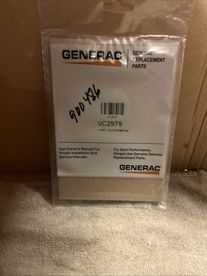 #ad Generac 0C2979 Valve Cover Gasket – Genuine OEM – New Old Stock $2.99