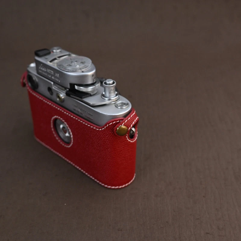 Leather Camera Bag Case Cover For Leica Dlux8 Dlux7 Q1 Q2 Q3 M6 M7 M8 M9 M10 M11 - Image 2 of 4