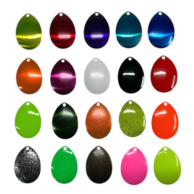 Colorado Fishing Blades Size #8 Powder Coated and Baked - 10 Pack