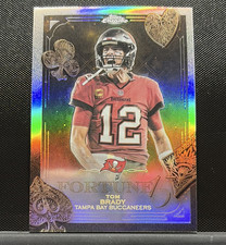 2025 Topps Chrome Fortune 15 Tom Brady F15-35 Refractor Tampa Bay Buccaneers