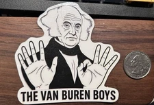 The Van Buren Boys - Glossy Vinyl Sticker 