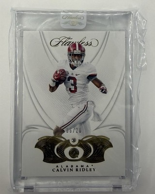 2019 Panini Flawless Collegiate Calvin Ridley Diamond Gem /20 Alabama #15