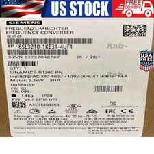 New Siemens 6SL3 210-1KE31-4UF1 SINAMICS G120C 55KW Inverter 6SL3210-1KE31-4UF1