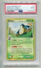 2006 POKEMON EX DRAGON FRONTIERS SNORLAX #10/101 RARE HOLO FOIL PSA 9 E2