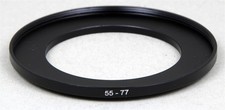 55-77mm 55mm Lens to 77mm Filter Thread Step-Up Adapter Ring