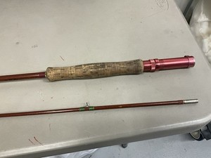 PHILLIPSON POWR KAST T76 HDH 3 3/4 OZ FIBERGLASS FLY ROD, 7’ 6” PRE OWNED(V208).