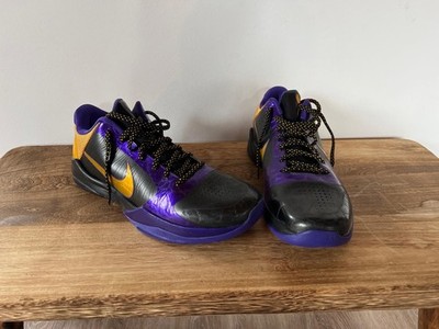 Nike Kobe 5 ''Lakers Away'' OG 2010   US 13 / EU 47.5   386429-071