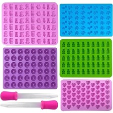 Gummibärchen Form 7 Stück Bonbon Formen Sil...