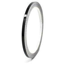 10m Zierstreifen 5mm Schwarz Glanz Auto Motorrad Dekorstreifen Seitenstreifen