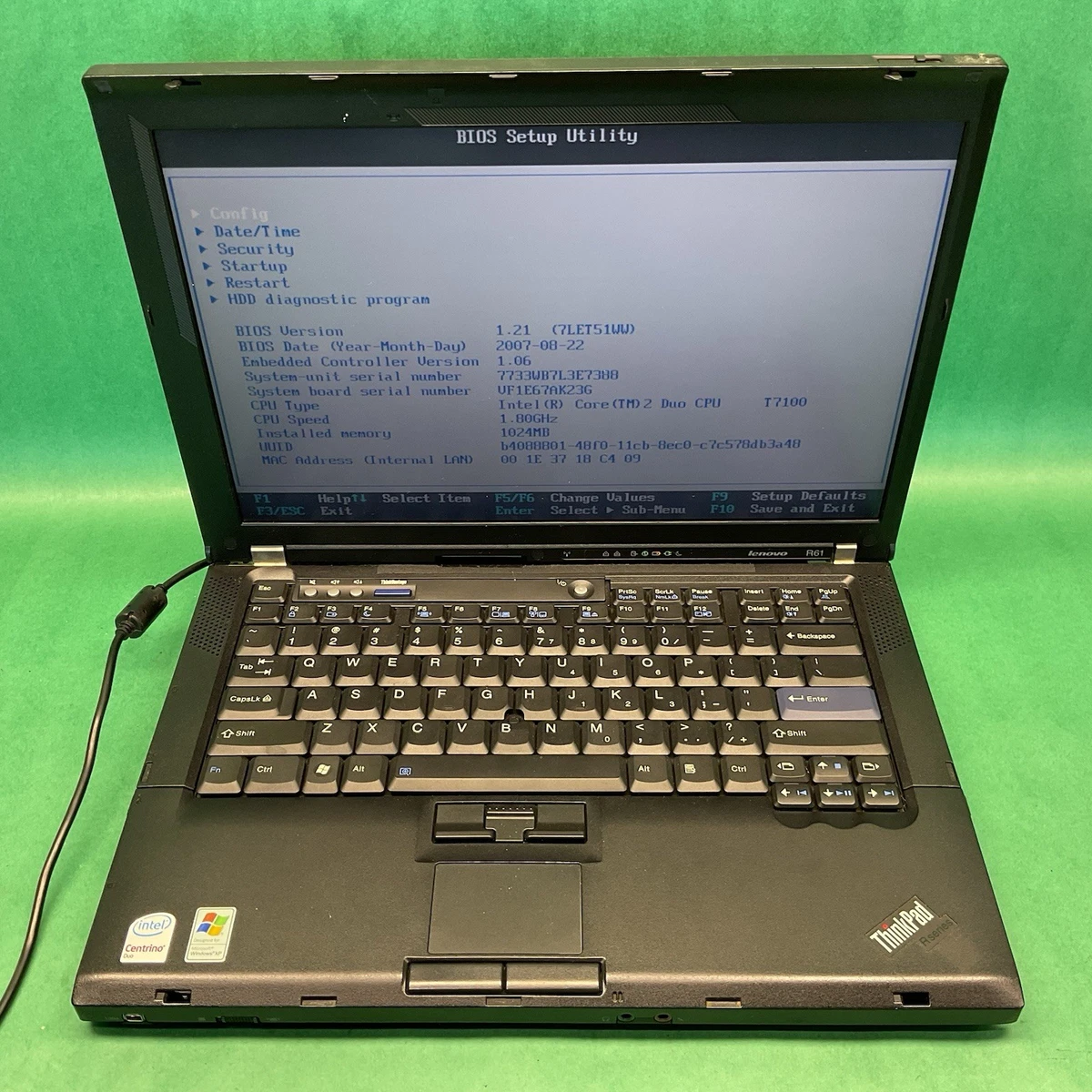 Lenovo Windows Vista PC Laptops & Netbooks 15-15.9 in Screen for