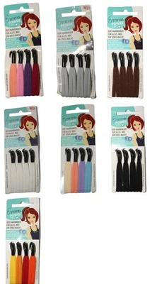 SOLIDA Emma Power Ties Haarbinder Hakenzopfabbinder – 4 Stück