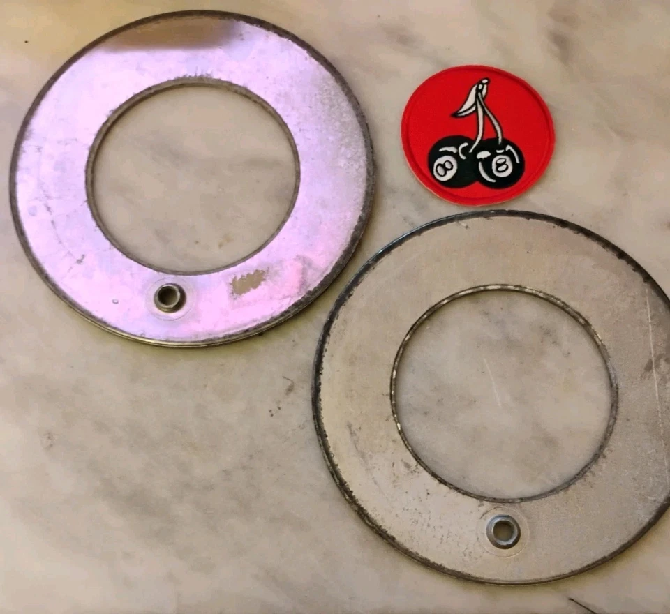 Juego 2 Tapacubos Centrales de Rueda Abiertos Delanteros Prime 7" 4x4 Planos Aluminio Ligeramente Domo. 🎱 Foto 4 de 4