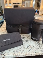 NWOT Nuna  Black Verona Diaper Backpack  Beautiful Discontinued Retails $200