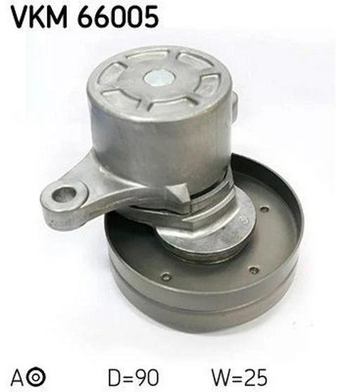 SKF VKM 66005 Polea tensora correa poli V para SUZUKI SX4 (EY, GY) - Imagen 2 de 4