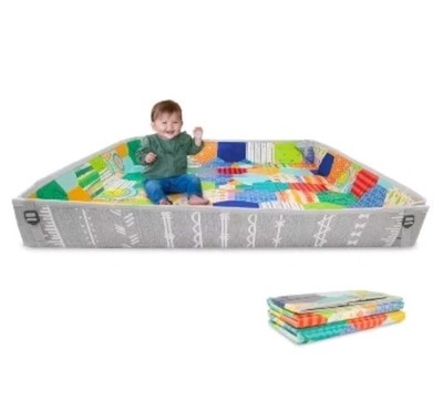 Infantino Go Gaga! Foldable Soft Foam Mat For Baby / Infant,USED GOOD CONDITION 