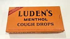 NOS Box Original Vintage Luden’s Menthol Cough Drops Medicated