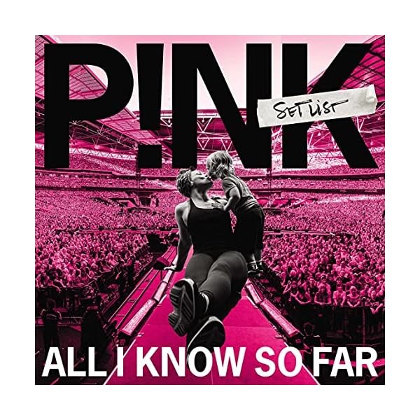 PNK PINK ALL I KNOW SO FAR SETLIST JAPAN CD Official Collectible Exclusive