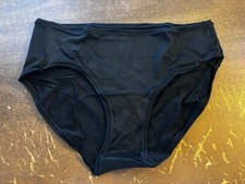 Victoria  s Secret Black Classic Hiphugger Medium 83 Nylon NWT