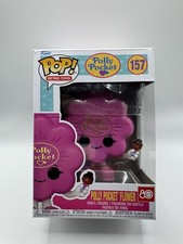 New 🔥 Funko Pop Retro Toys POLLY POCKET FLOWER #157 Pink Vinyl Figure Mattel